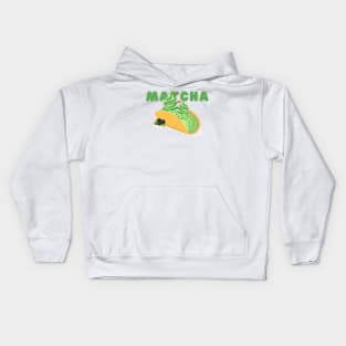 I love ice cream a waffle lot | Matcha Ice Cream Flavor | Ice Cream Lovers | Sundae Lovers | Sweet Summer Treat | Sweet Tooth Kids Hoodie